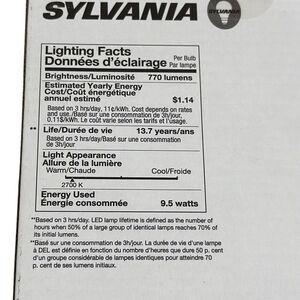6 SYLVANIA SMART+ full color bulbs